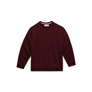 LABEL Go-To Big Crew Burgundy XL